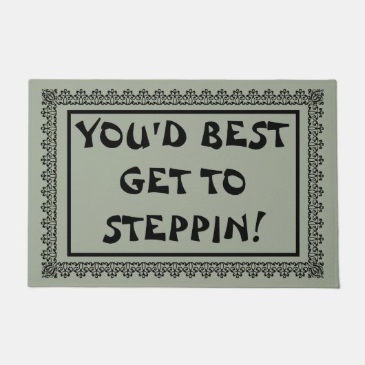 Bestes erhalten Tretentür-Matte Fußmatte (Vorderseite)