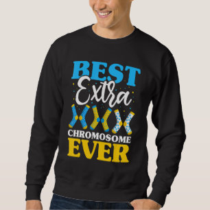 Bestes Extra-Chromosom je-Down-Syndrom Kids Soc Sweatshirt
