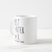 BESTES FARTER ÜBERHAUPT. OOPS! ICH BEDEUTETE VATER KAFFEETASSE (Vorderseite Links)