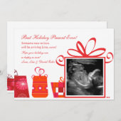 Bestes Feiertags-Geschenk Feiertagskarte (Vorne/Hinten)