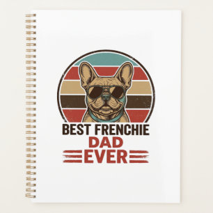 Bestes Französisch Dad Ever Vintage Bulldog Shirt_ Planer