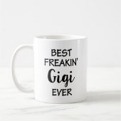 Bestes Freakin Gigi Kaffeetasse (Links)