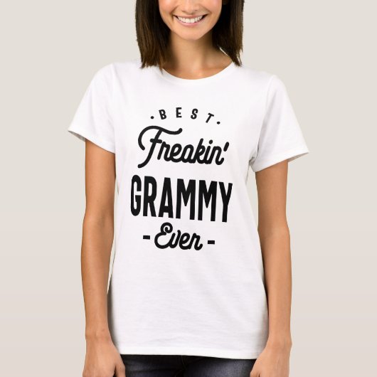 Bestes Freakin' Grammy Ever - Großartiges Geschenk T-Shirt (Vorderseite)