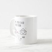 Bestes Freund Geschenk, Geschenk für den besten Fr Kaffeetasse (Vorderseite Links)