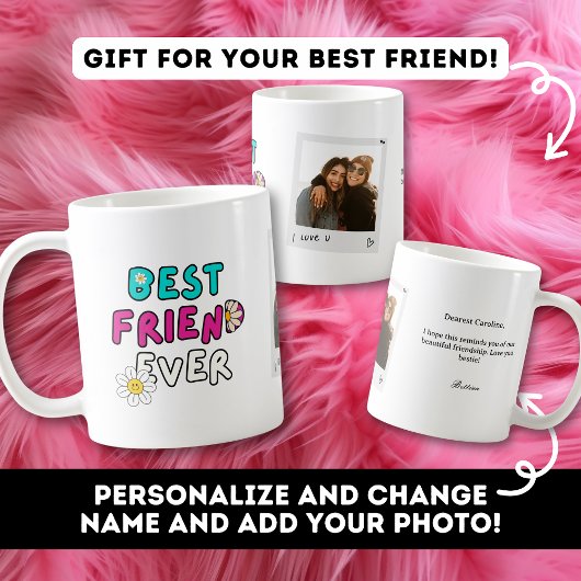 Bestes Freundschaftsgeschenk für Bestie Foto Tasse
