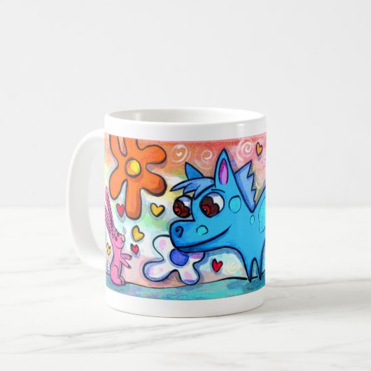 Bestes Frieds für Leben TASSE (Vorderseite Links)