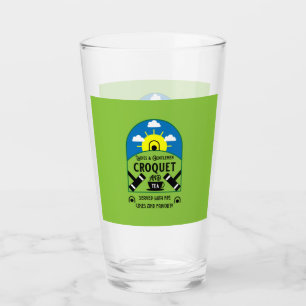 Bestes Funny Croquet Game Glas