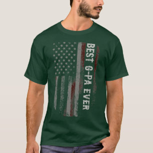 Bestes G-PA je amerikanische Flagge Funny Opa Gesc T-Shirt