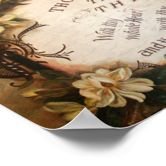 Bestes Gebot Poster (Ecke)