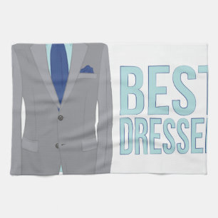 Bestes gekleidet geschirrtuch