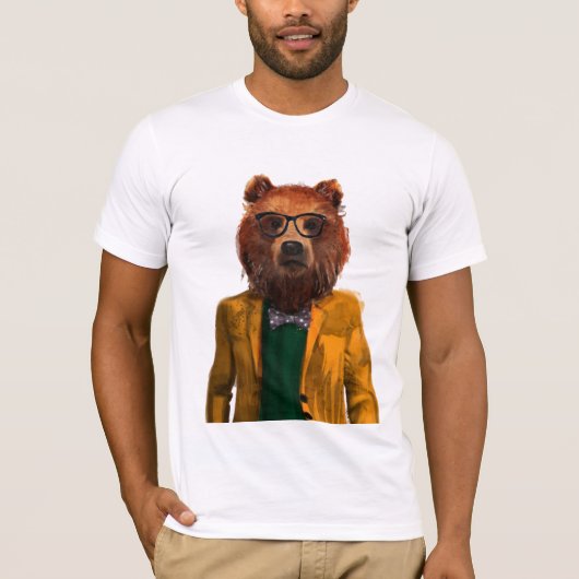 Bestes gekleideter Bär T-Shirt (Vorderseite)