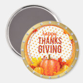 Bestes gemeinnütziges Thanksgiving-Geschenk Magnet (Vorderseite/Rückseite)
