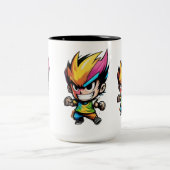 Bestes Geschenk anpassen Zweifarbige Tasse (Mittel)