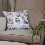 Bestes Geschenk bearbeitbares Foto Kissen Kissen<br><div class="desc">Die Hintergrundfarbe kann online angepasst werden (in jeder Farbe!). Entworfen von Berry Berry Sweet {www.berryberrysweet.com}</div>