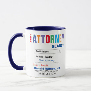 Bestes Geschenk des Anwalts Tasse