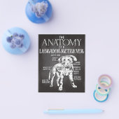Bestes Geschenk die Anatomie eines Labrador Retrie Flyer (Einzeln)