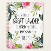 Bestes Geschenk für Anwälte Großes Geschenk für An Planer (Vorderseite)