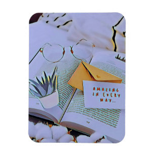 Bestes Geschenk für Buchliebhaber Magnet