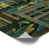 Bestes Geschenk für Buchliebhaber Poster (Ecke)