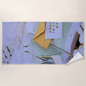 Bestes Geschenk für Buchliebhaber Strandtuch (Vorderseite)