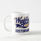 Bestes Geschenk für Historiker Kaffeetasse (Links)