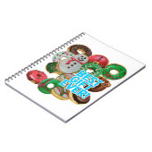 Bestes Geschenk für immer! Xmas Doughnut Notizblock (Linke Seite)