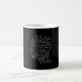 Bestes Geschenk für künstliche Intelligenz Kaffeetasse (Mittel)