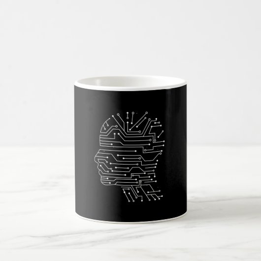 Bestes Geschenk für künstliche Intelligenz Kaffeetasse (Mittel)