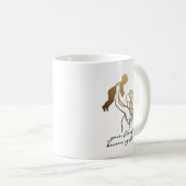 Bestes Geschenk für Mütter - am Muttertag, Geburts Kaffeetasse (VorderseiteRechts)
