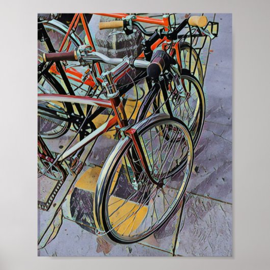 Bestes Geschenk für Radfahrer Poster (Vorne)