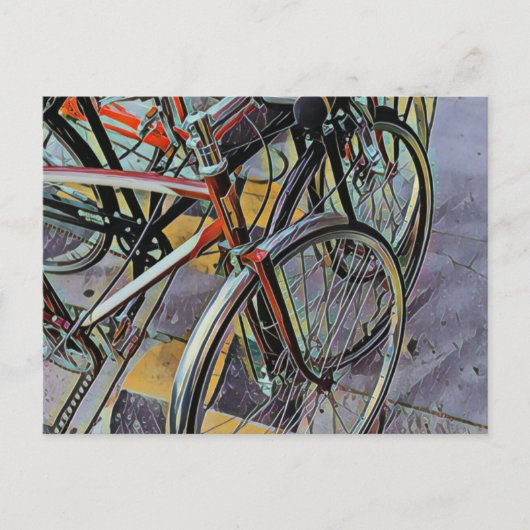 Bestes Geschenk für Radfahrer Postkarte (Vorderseite)