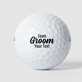 Bestes Geschenk für Trauzeugen und Team Groom Part Golfball