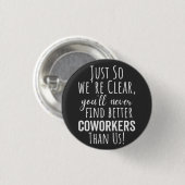 BESTES GESCHENK FÜR VERLASSEND KÜHLER BUTTON (Vorne & Hinten)