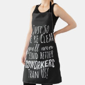 BESTES GESCHENK FÜR VERLASSEND KÜHLER SCHÜRZE (InSitu)