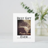 Bestes Geschenk für Weihnachten in Manger (Stehend Vorderseite)