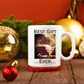Bestes Geschenk für Weihnachten in Manger Kaffeetasse
