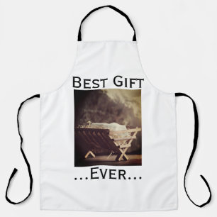 Bestes Geschenk für Weihnachten in Manger Schürze
