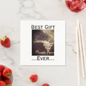 Bestes Geschenk für Weihnachten in Manger Serviette (Beispiel)