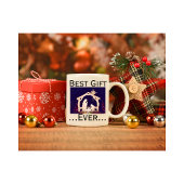 Bestes Geschenk für Weihnachten Kaffeetasse