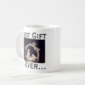Bestes Geschenk für Weihnachten Kaffeetasse (Vorderseite Links)