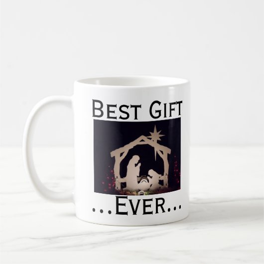 Bestes Geschenk für Weihnachten Kaffeetasse (Links)