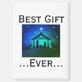 Bestes Geschenk für Weihnachten Weihnachten Weihna Magnet