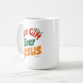 Bestes Geschenk je: Jesus - Isaiah 9:6 Kaffeetasse (Vorderseite Links)