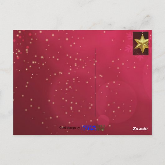 Bestes Geschenk, Lebensgeschenk, Spender, Weihnach Postkarte (Rückseite)