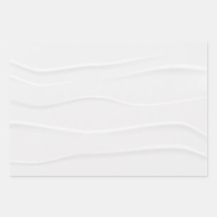 Bestes Geschenk mit weißem Marmor Geschenkpapier Set