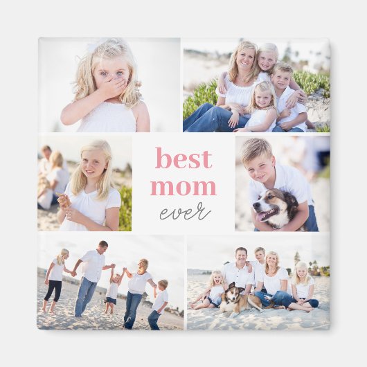 Bestes Geschenk Personalisiert Color Foto Magnet (Vorne)