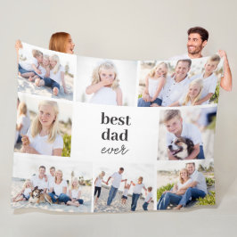 Bestes Geschenk Personalisierte Farbe Foto Blanken Fleecedecke