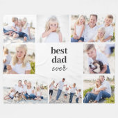 Bestes Geschenk Personalisierte Farbe Foto Blanken Fleecedecke (Vorderseite (Horizontal))