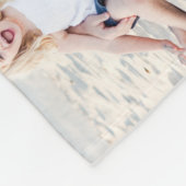 Bestes Geschenk Personalisierte Farbe Foto Blanken Fleecedecke (Ecke)