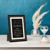 Bestes Geschenk! Tabelle für die Altersvorsorge Fotoplatte (Seite)